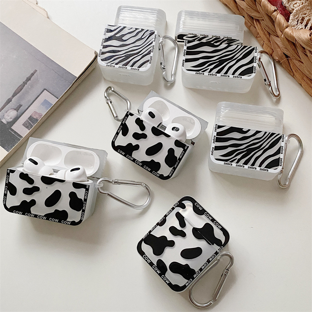 Simple Cow Pattern And Horse Earphone Sleeve - Image 5