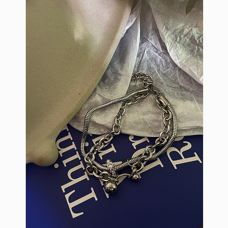 Original Design Of Titanium Steel Bracelet By Male And Female Niche