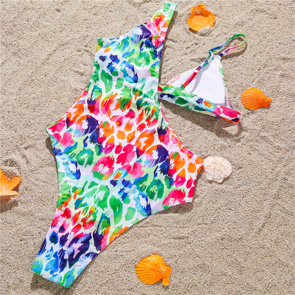 New Sexy Leopard Print One-piece Bikini