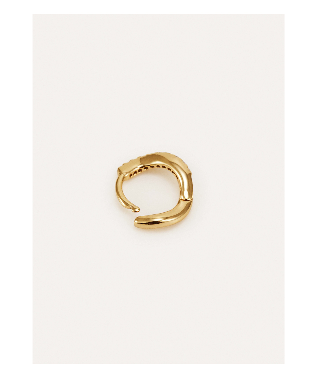 Title 2, Orecchini in argento sterling placcati oro 18K ...