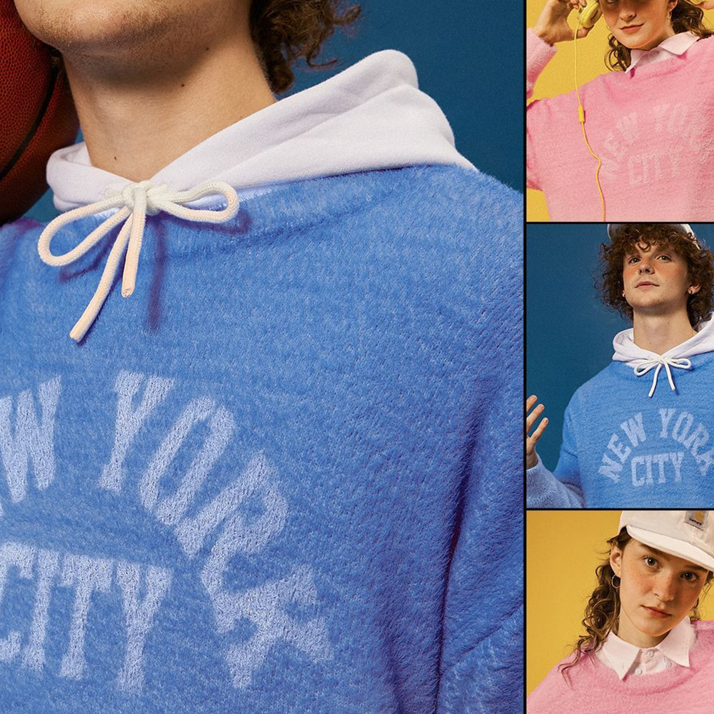 Courtyard Drape Feeling Skin Friendly Sweater