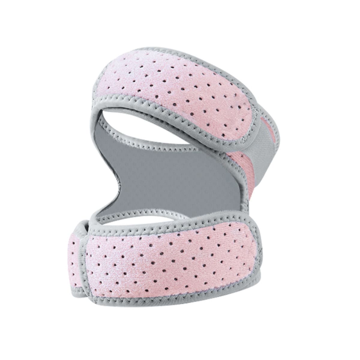 Upgraded Dual Patella Knee Strap With Silicone Pad Adjustable Compression Knee Support Brace Non-Slip Shock Absorption For Running Weightlifting Fitness