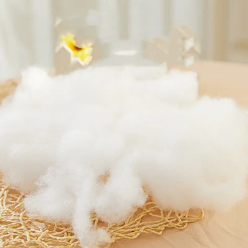Cotton Filling, High Elastic Fiber, Silk Floss, Down Space, Fluffy PP Cotton