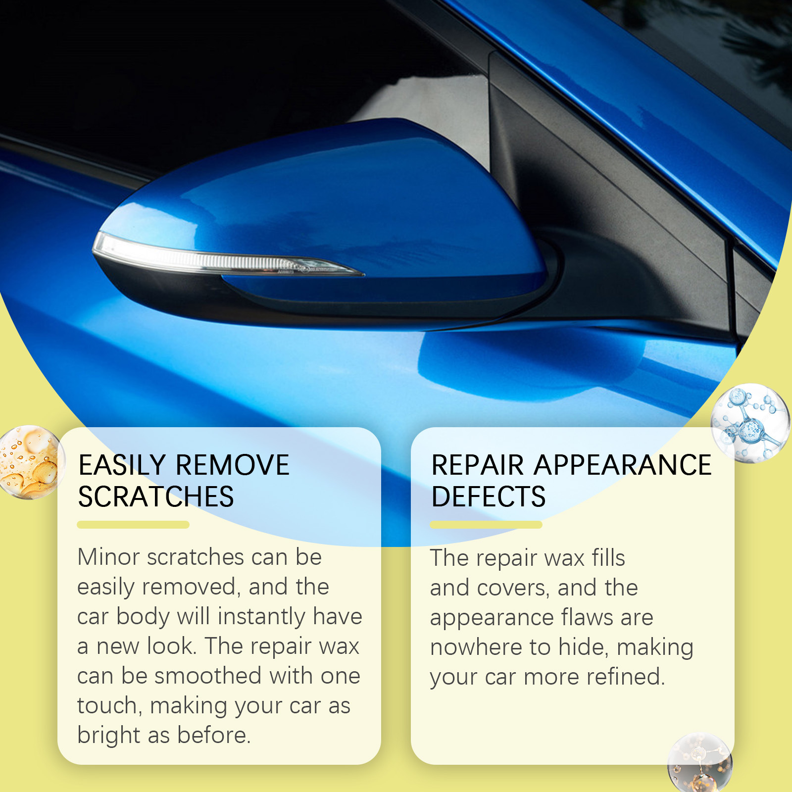 Rayhong Cross-border Car Scratch Repair Wax, Car Paint Scratch And Rust Cleaning And Maintenance Wax 3