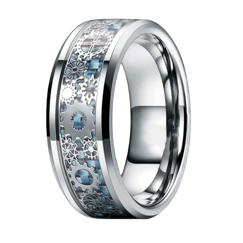 Stainless Steel Ring Fashion Creative Patch Ring