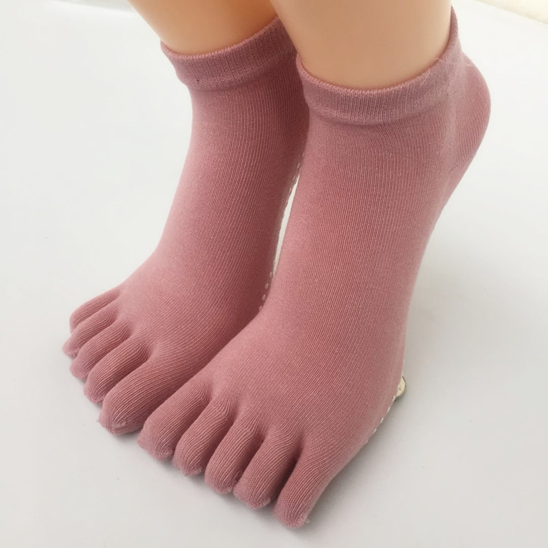 Lotus root pink socks