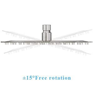 ±15Free rotation