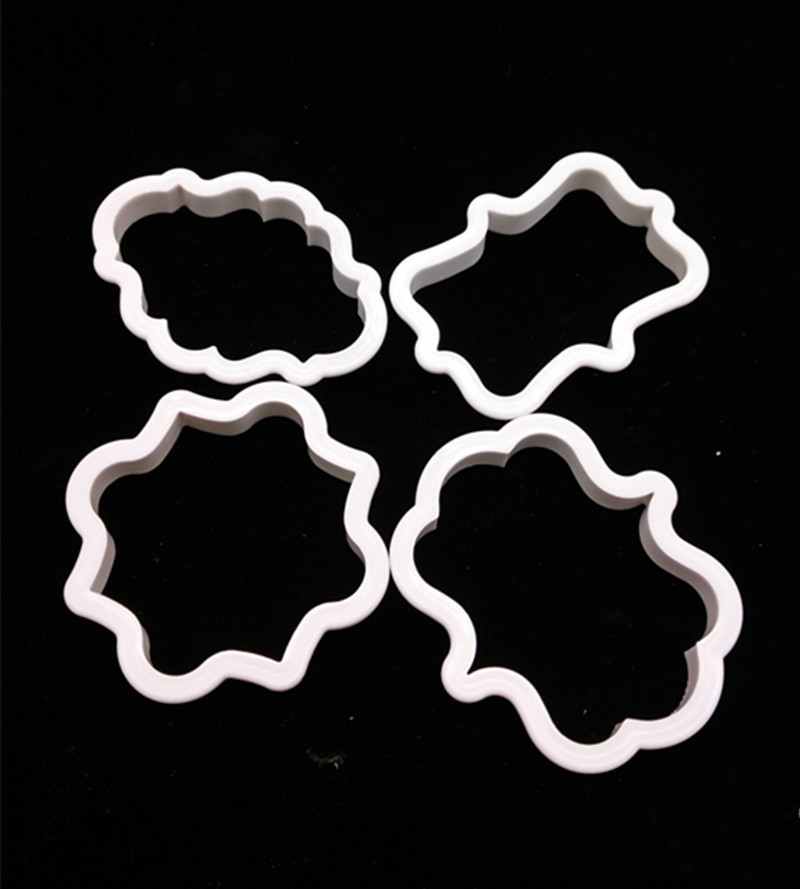 Title 3, 4-piece Blessing Style Fondant Cake Mould