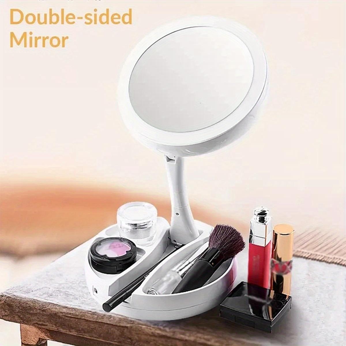 LED Illuminated Makeup Mirror, High-definition Desktop Vanity Mirror, A Must-have For Girls' Dormitories And Bedrooms. 9
