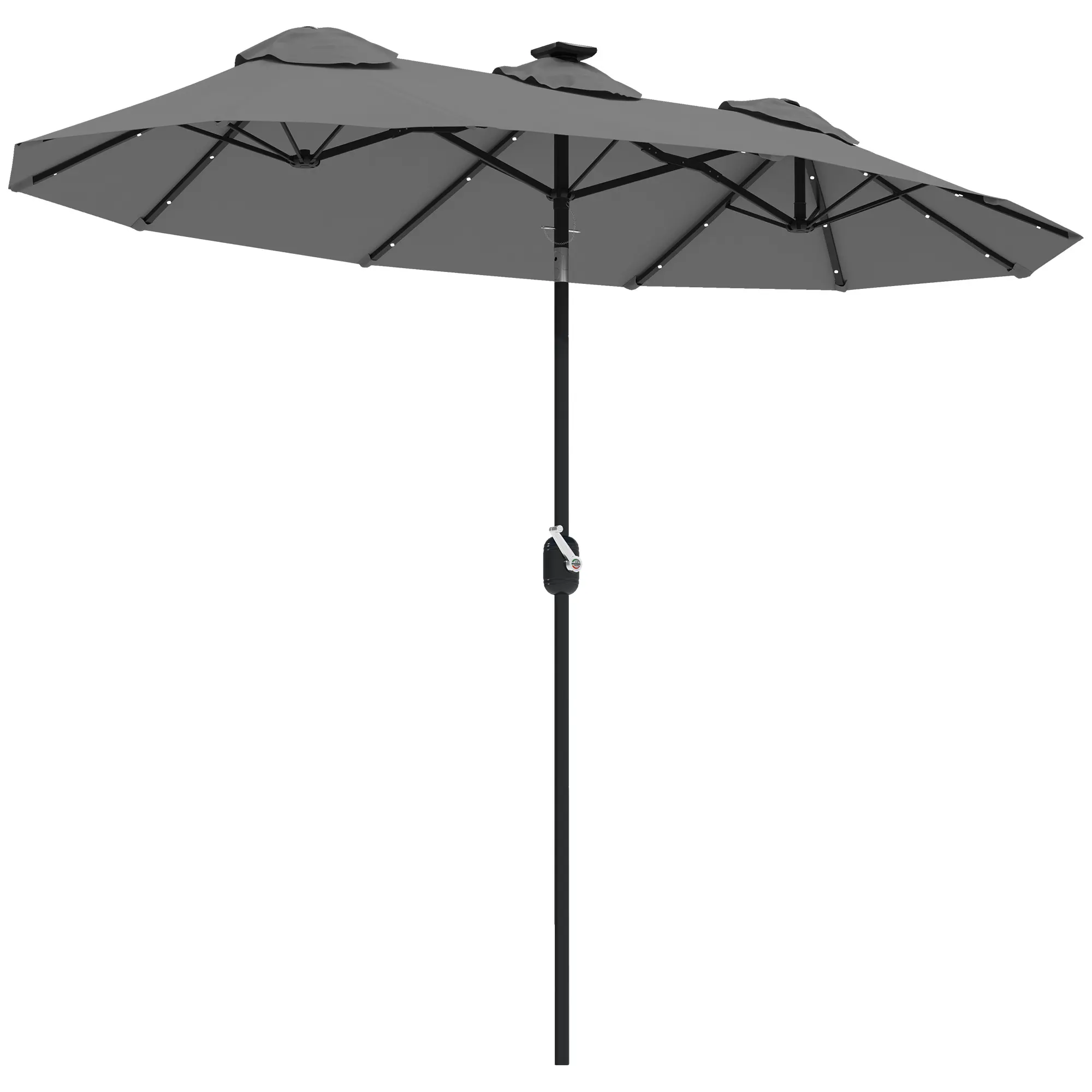 Double-sided Patio Umbrella, 9.7 Outdoor Umbrella