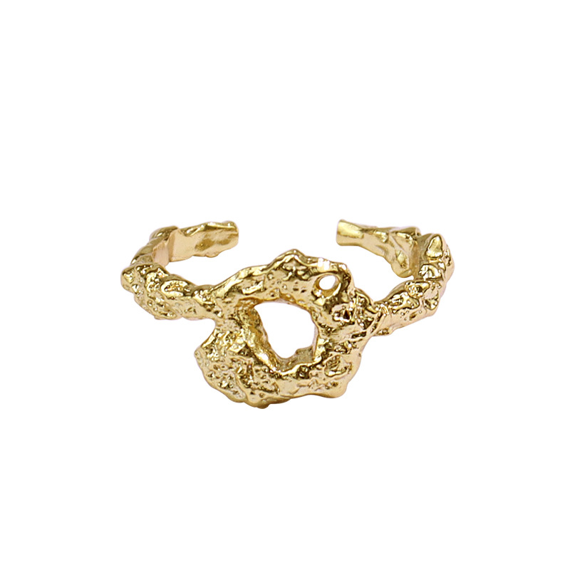 Cold Wind Creative Geometric Ring Tin Foil Paper