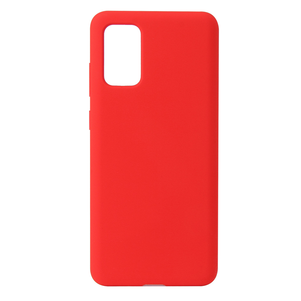 Coque de téléphone intégrale en silicone liquide – bleu cobalt – S21 Ultra