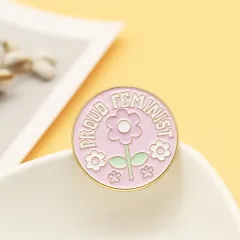 Creative Flowers Metal Enamel Cartoon Brooch - Flower - View 1