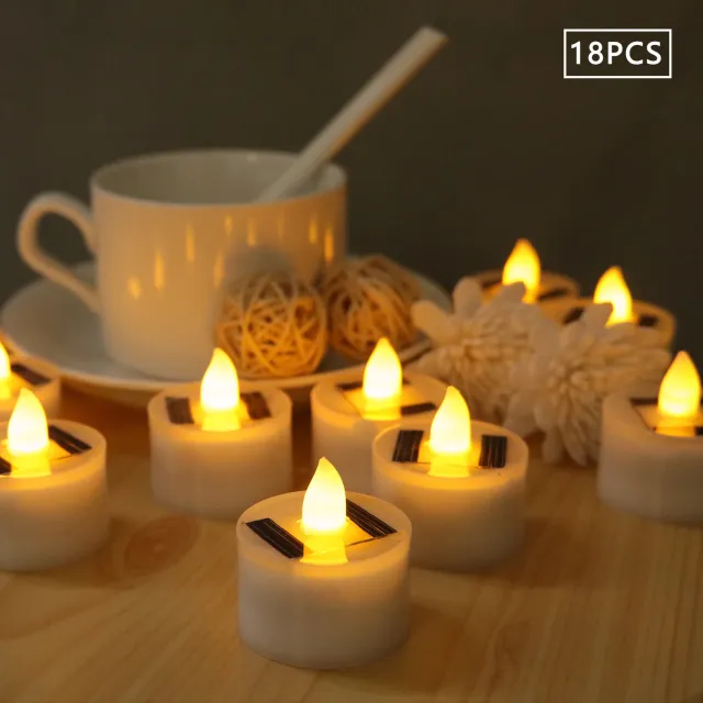 Solar Electric Candle White - Shop at LoveMi