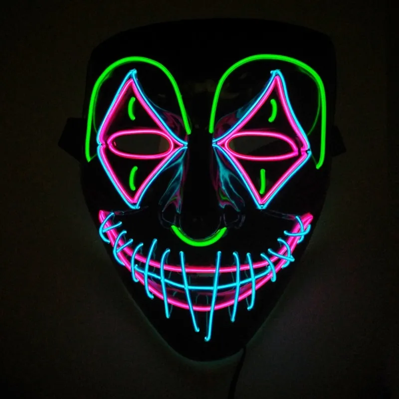 Halloween LED Glowing Mask – image 6