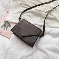 New trendy Korean retro female bag - Coffee - View 1