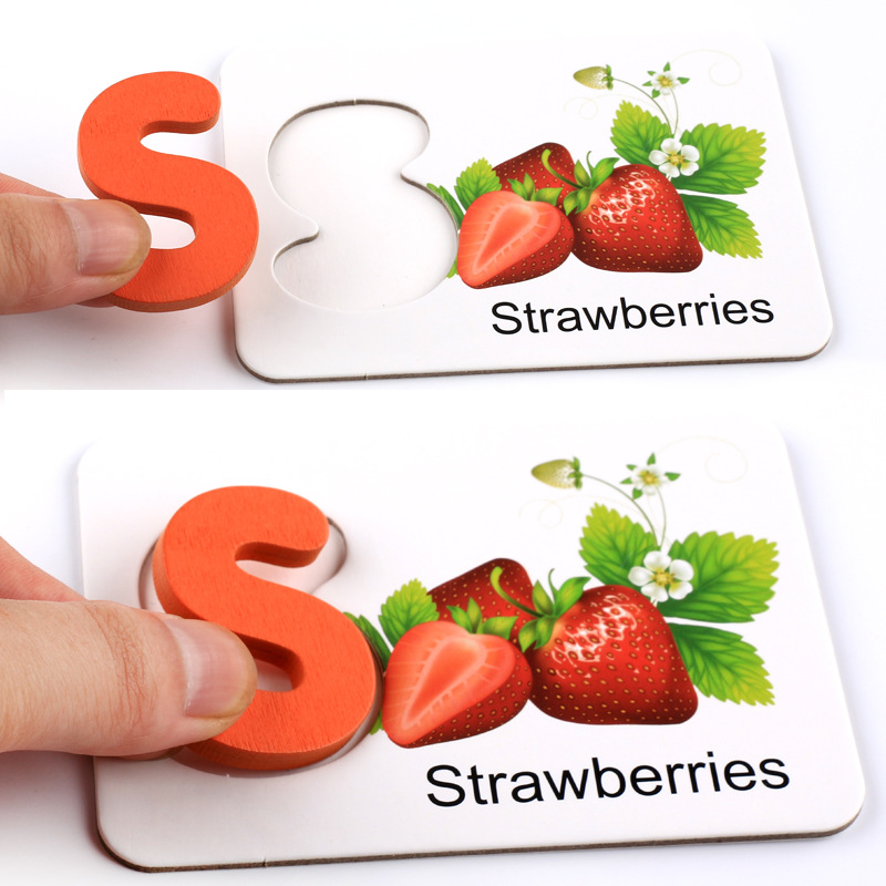 Alphabet Card Cognitive Children's Educational Toys