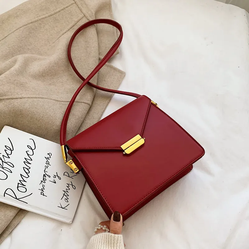Underarm shoulder crossbody bag - Red