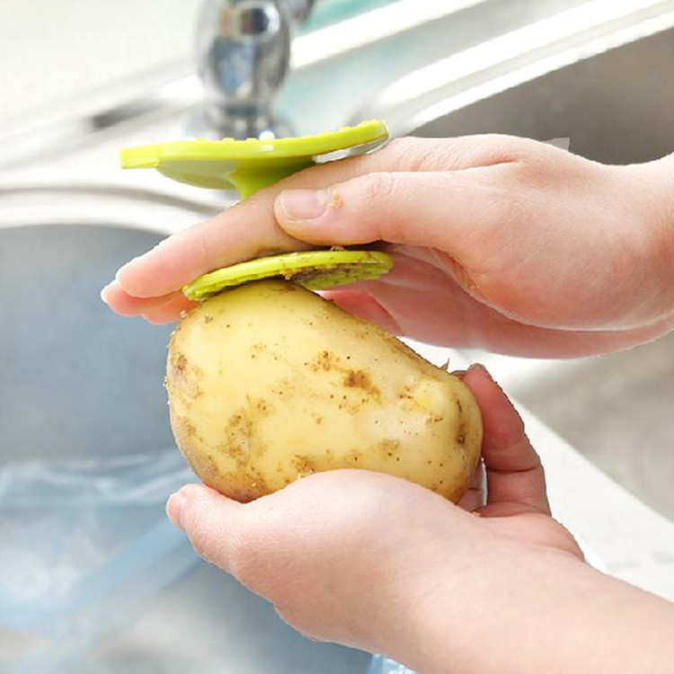 Creative fruit and vegetable peeler