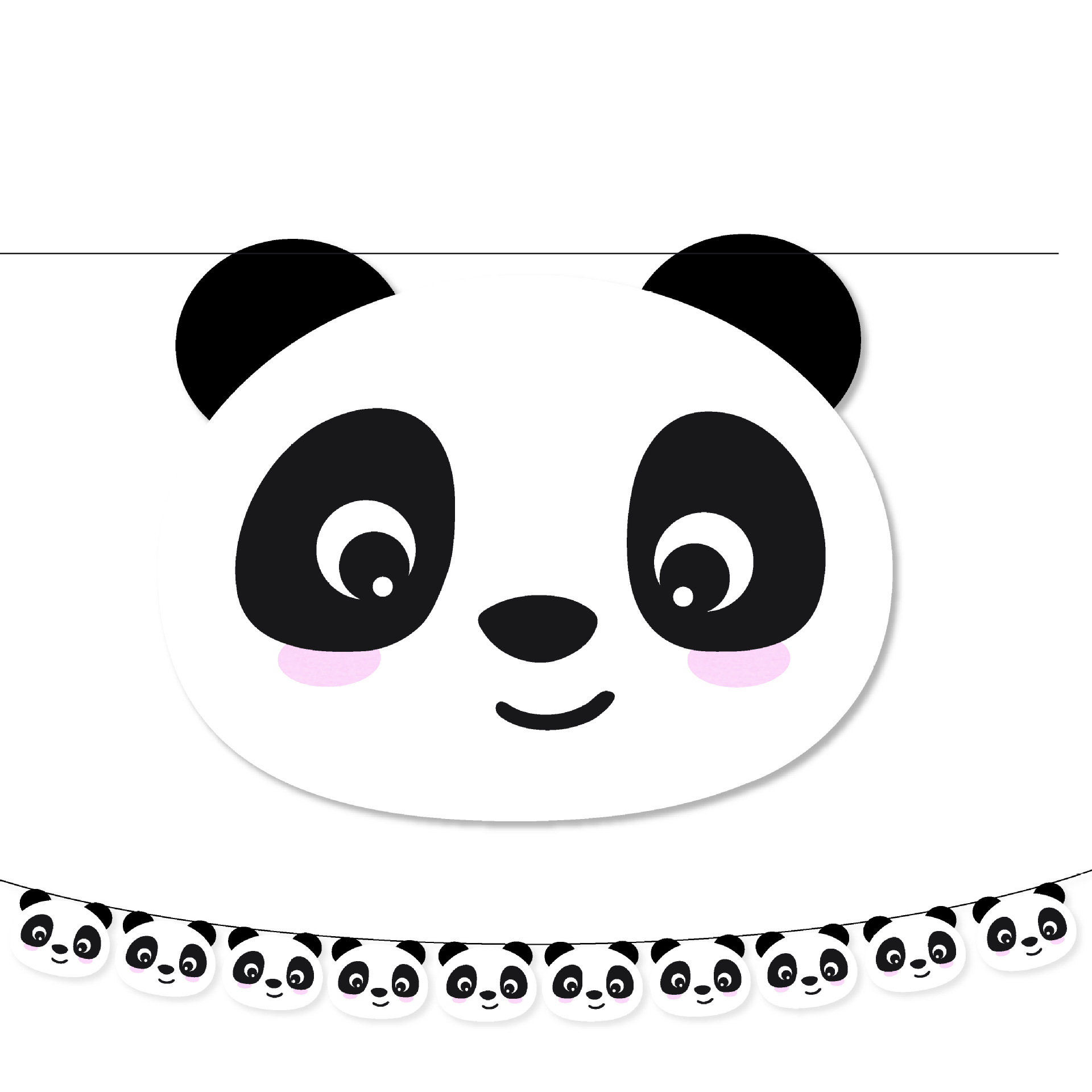 Panda flags