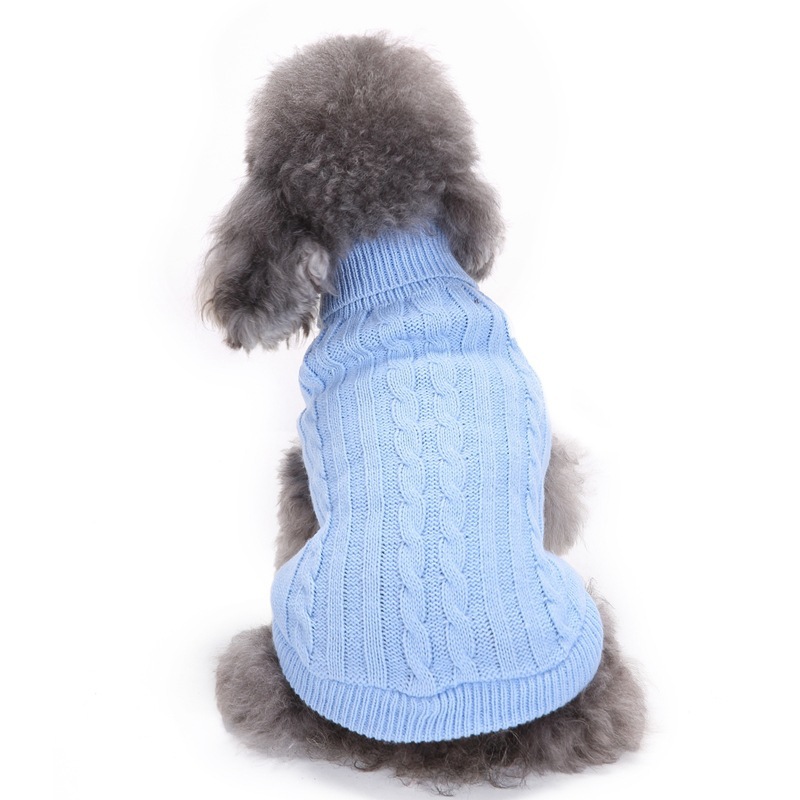 Dog Sweater in Light blue