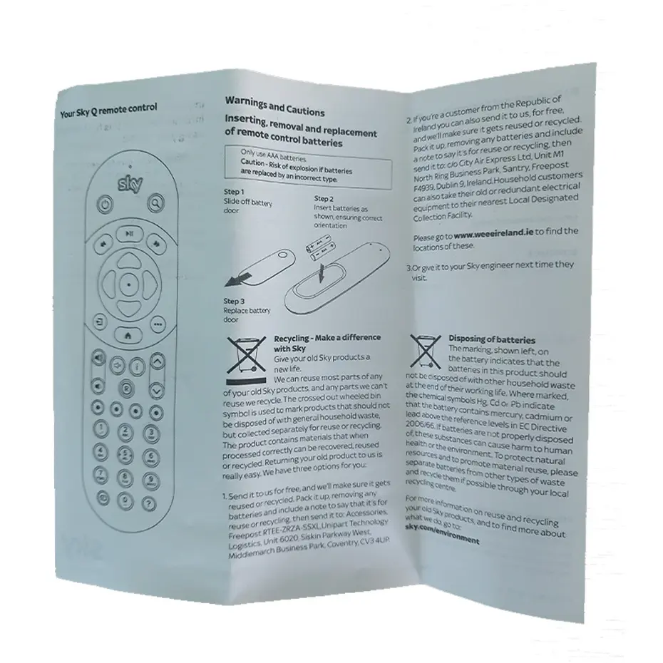 Replacement Universal Remote Controller