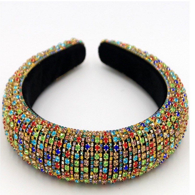 Baroque rhinestone headband Colour - Shop at LoveMi