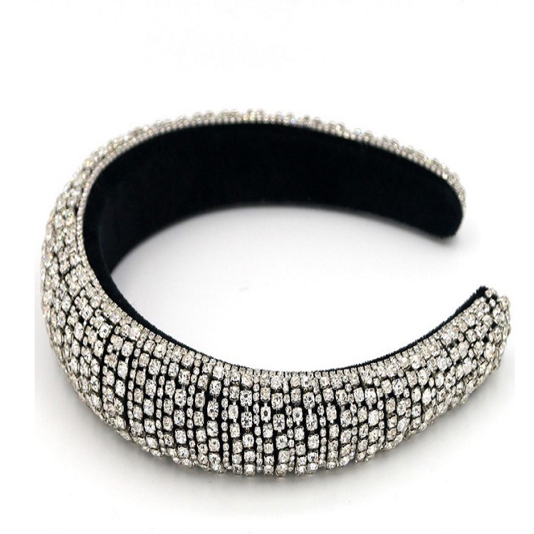 Baroque rhinestone headband