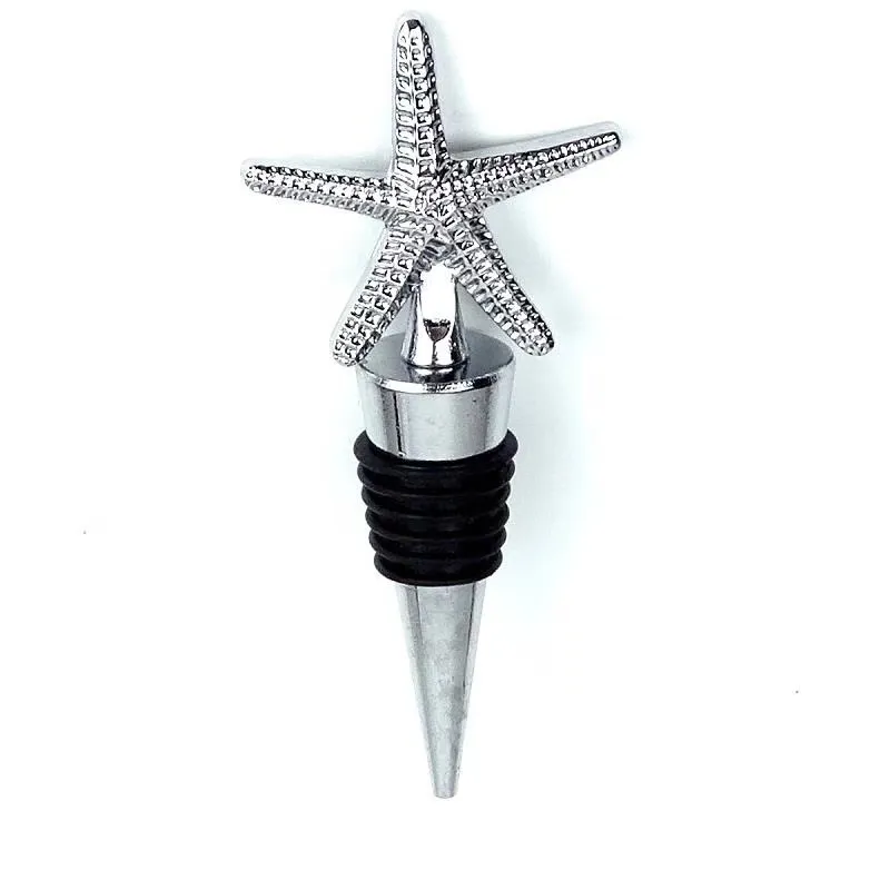 Creative stereo animal head wine stopper - Starfish