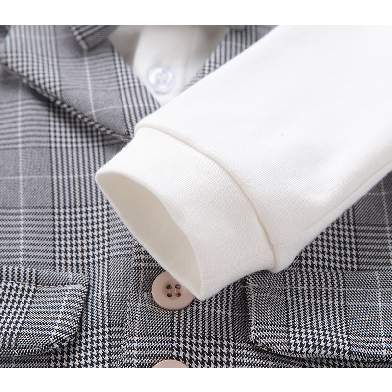 New style gentleman suit cotton comfortable romper