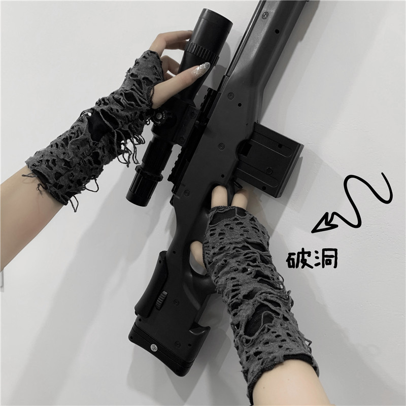 Gloves Punk Yamamoto Dark Sleeve Student