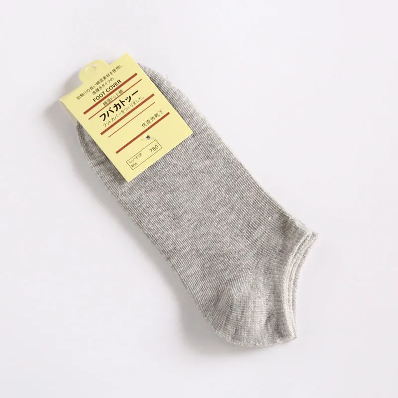 Women's Boat Socks - Gray