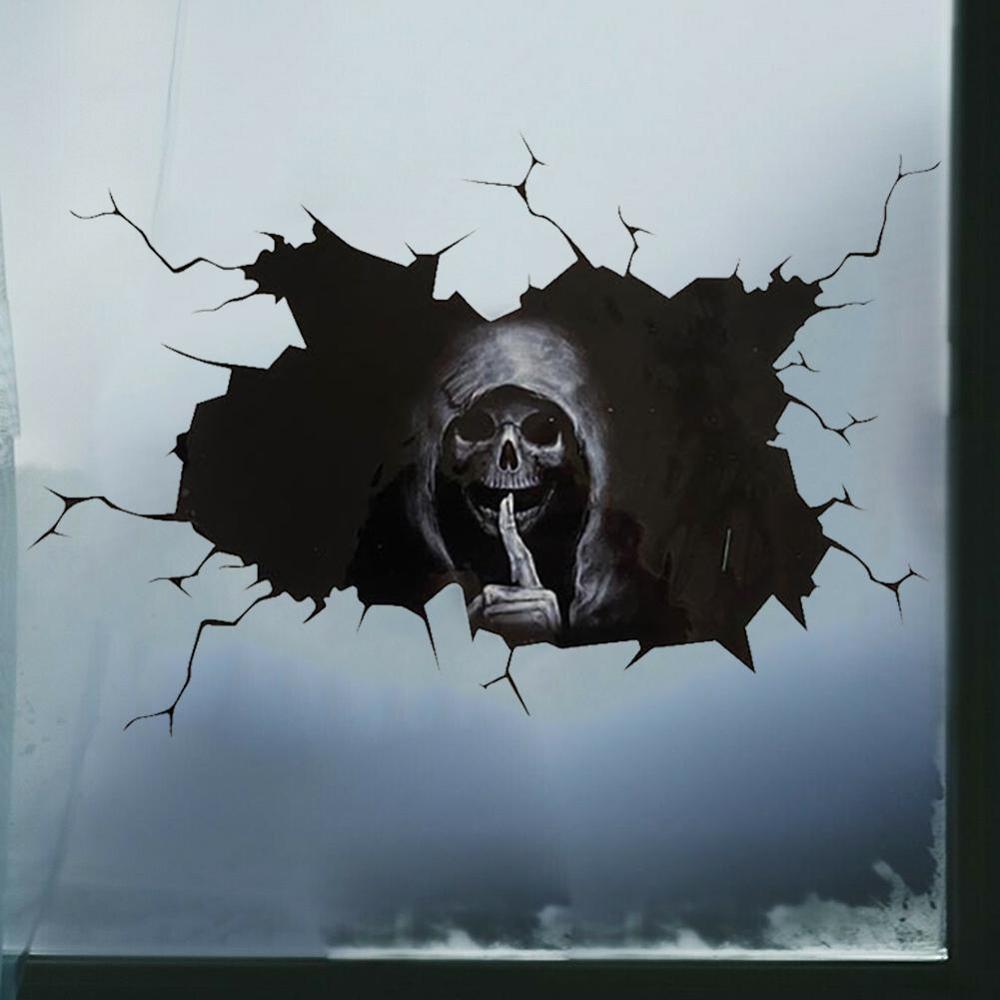 Halloween Skull Wall Sticker (20X30cm)