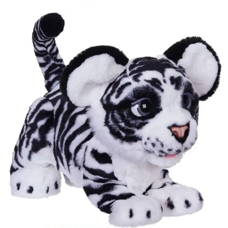 Genuine pet friend plush toy curious tiger