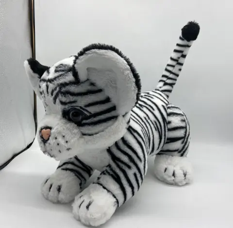 Genuine Pet Friend Plush Toy Curious Pet Tiger Toy