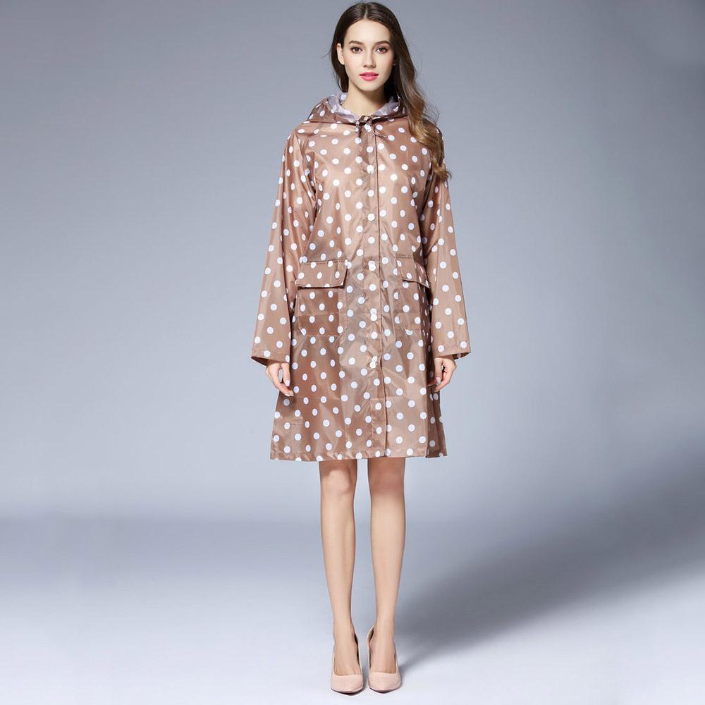 Breathable travel raincoat Brown - Shop at LoveMi