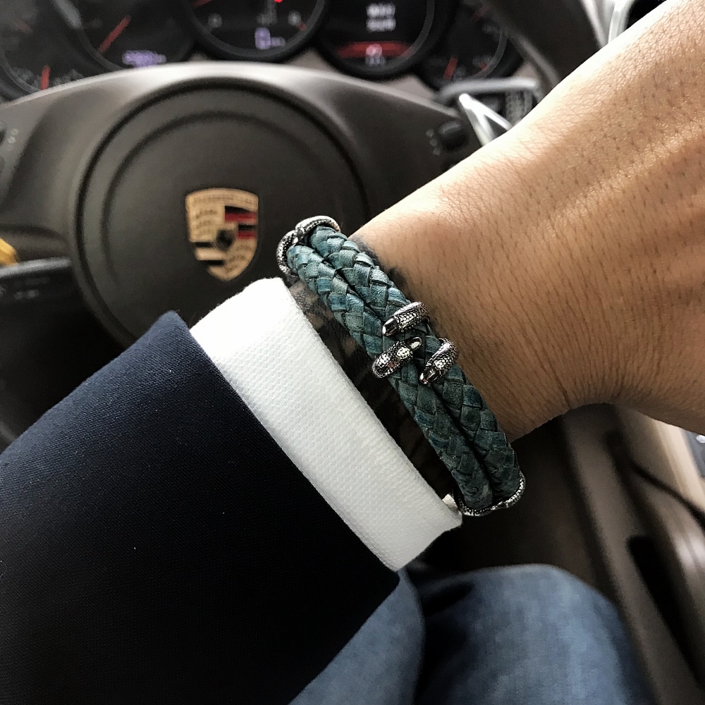 Fashion Leather Rope Bracelet