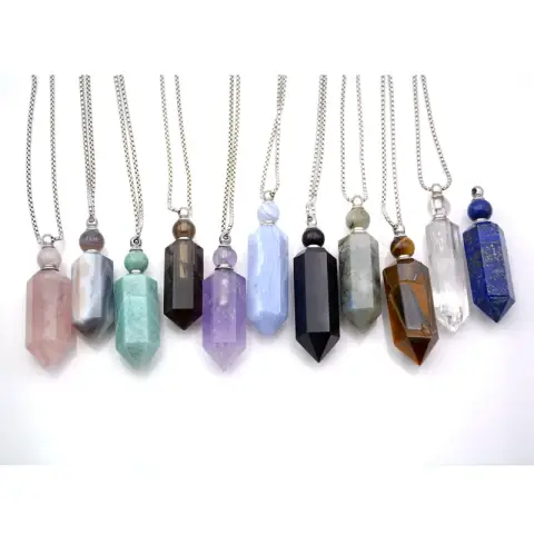 White Crystal Perfume Bottle