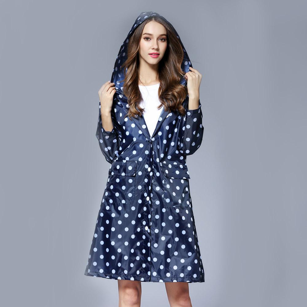 Breathable travel raincoat Navy Blue - Shop at LoveMi