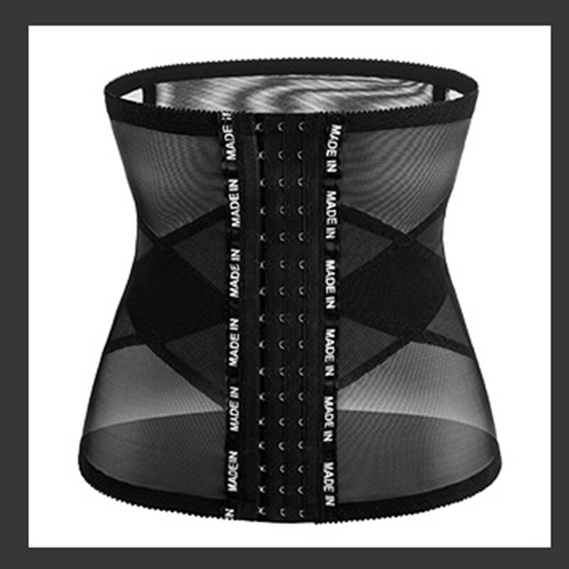 Mesh cross elastic waistband