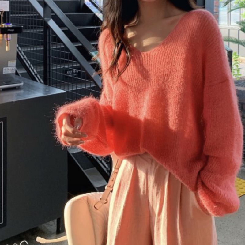 Candy colored sweater