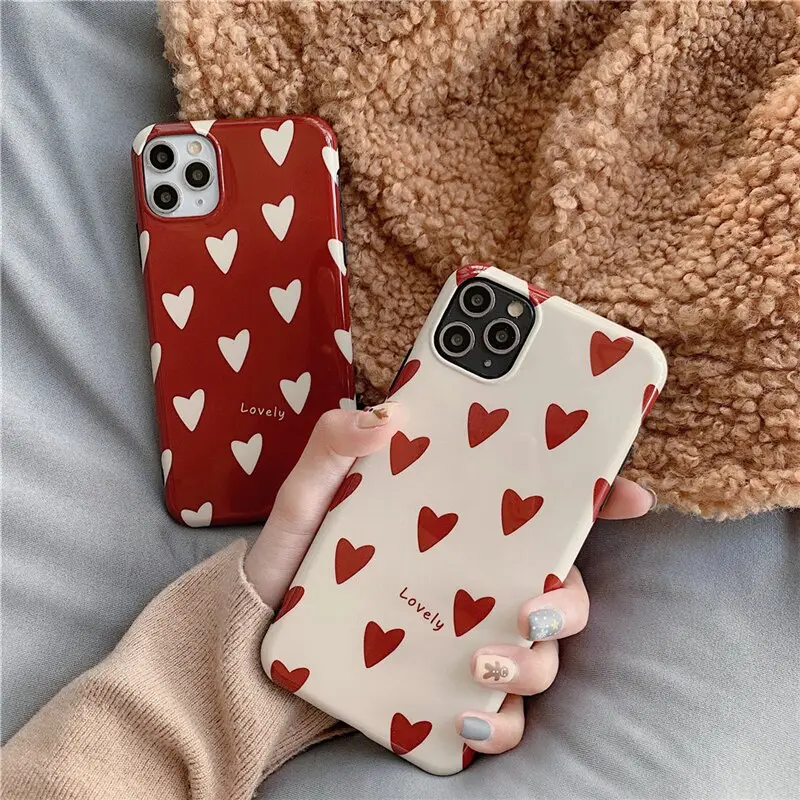 Love Glossy Phone Case