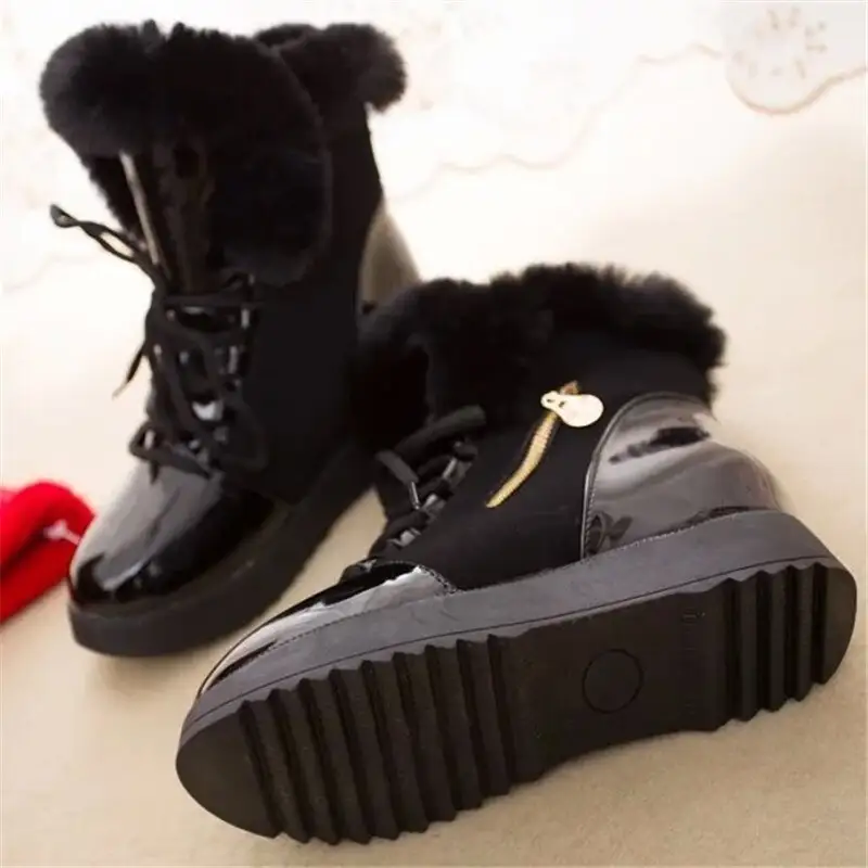 Plus fleece warm cotton boots