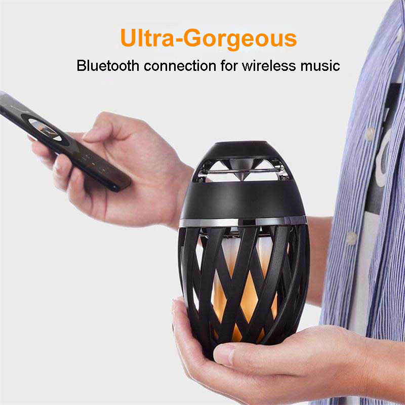 Flight-carrying Flame Bluetooth Speaker Box Home Decoration - Image 4