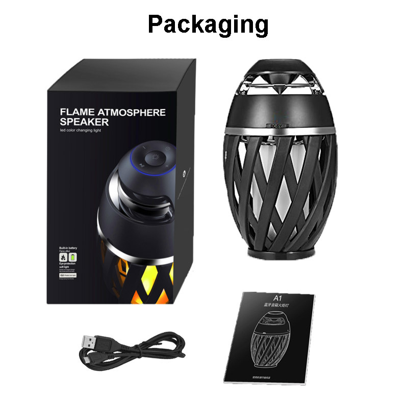 Flight-carrying Flame Bluetooth Speaker Box Home Decoration - Image 5