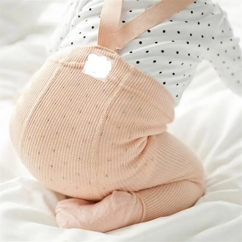 Combed Cotton Baby Crawling Cross Overalls