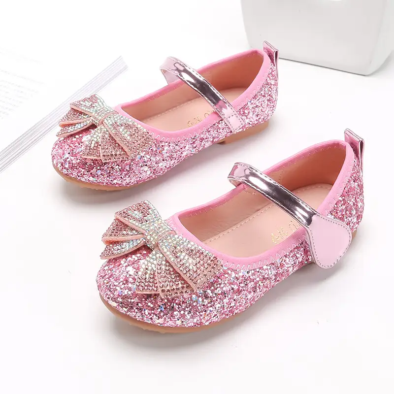 Children's crystal shoes