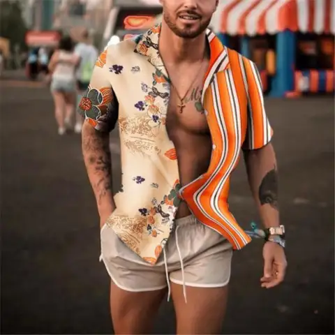 Fashion Shirt Jacket Male