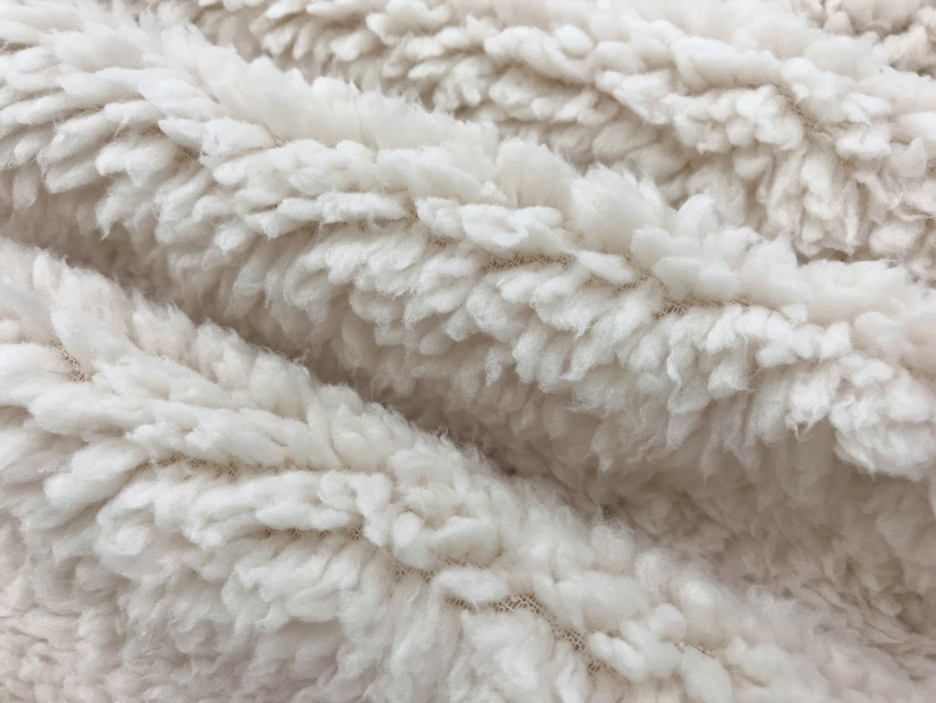 Pure color plush long sleeve two-piece suit