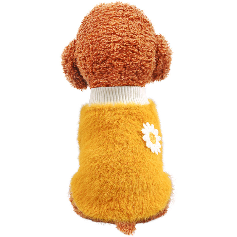 Pet Dress Daisies with Thick Styles